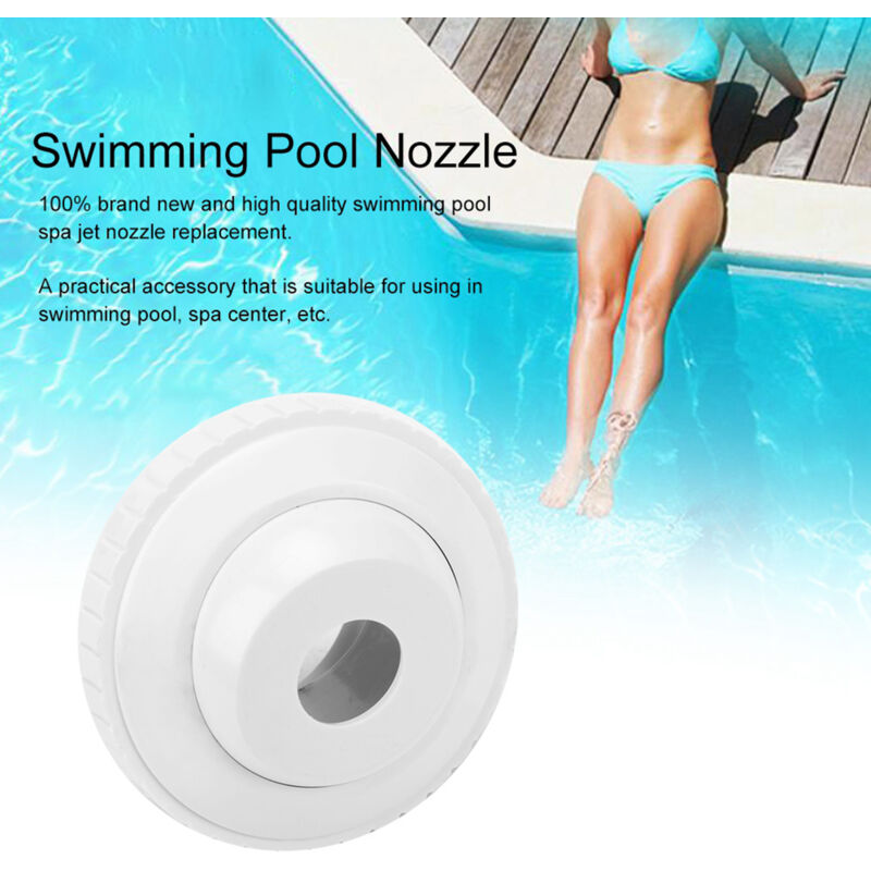 foto del prodotto ej.life connettore per ugello di ritorno dell acqua per piscina sostituibile, connettore per ugello di uscita dell acqua, accessorio per piscina,