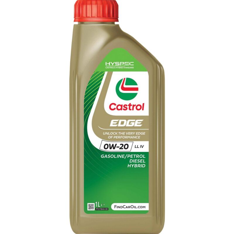 foto del prodotto castrol olio lubrificante per motore auto edge 0w 20 ll iv 1 litro