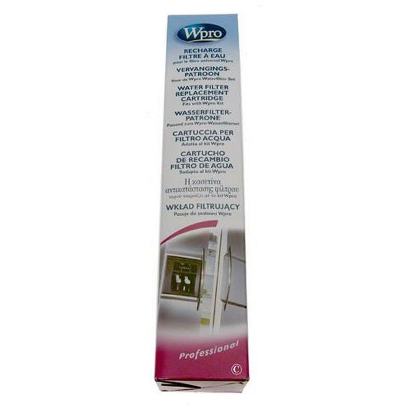 foto del prodotto cartuccia filtro acqua wpro usc009 originale frigorifero, congelatore wpro 921243700824300375