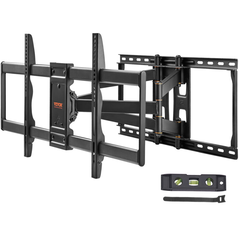 foto del prodotto mophorn vevor supporto da parete per tv 880 x 325 x 90 mm per schermo tra 37 90 pollici capacita massima 74,84kg, staffa da parete porta tv in