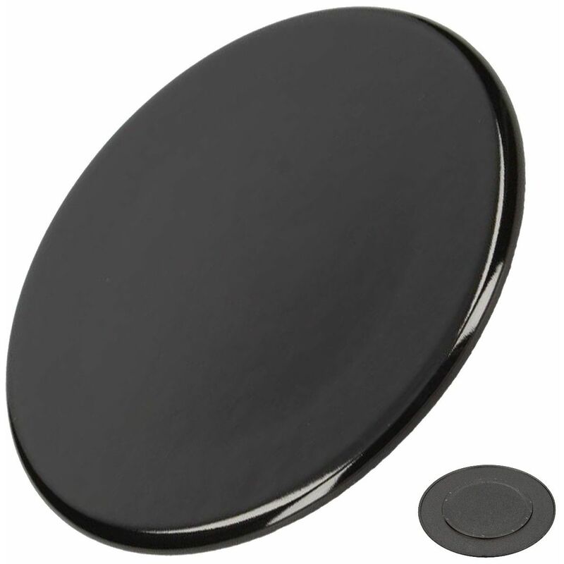 foto del prodotto cappello bruciatore rapido nero diam. 100 mm piano cottura indesit 2946123663946125663