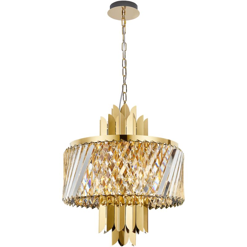 foto del prodotto lampadario margot gold 6xe14
