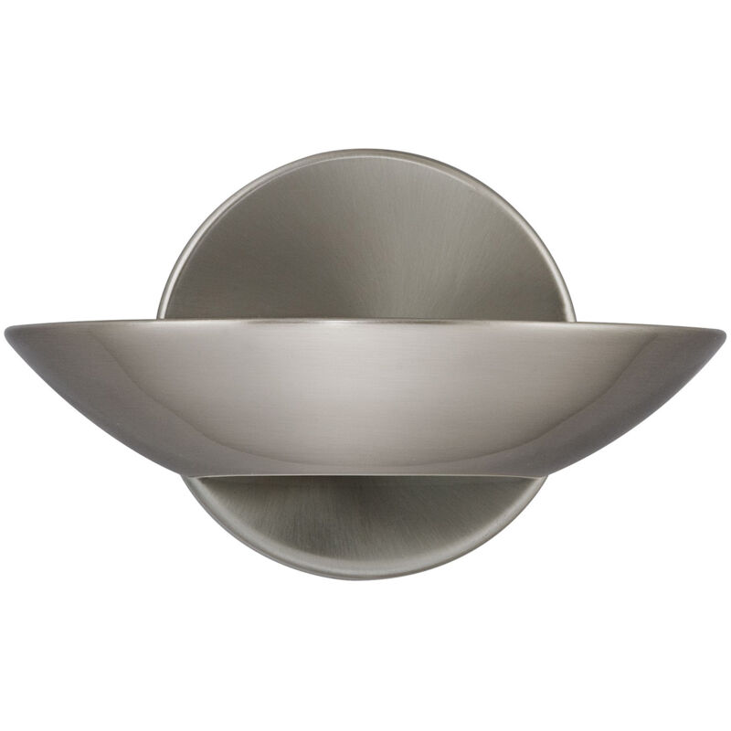 foto del prodotto searchlight applique contemporanea sardegna acciaio cromo vetro led 10w 3000k
