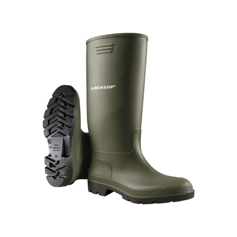 foto del prodotto dunlop 380vp pricemastor stivali impermeabili verdi 36