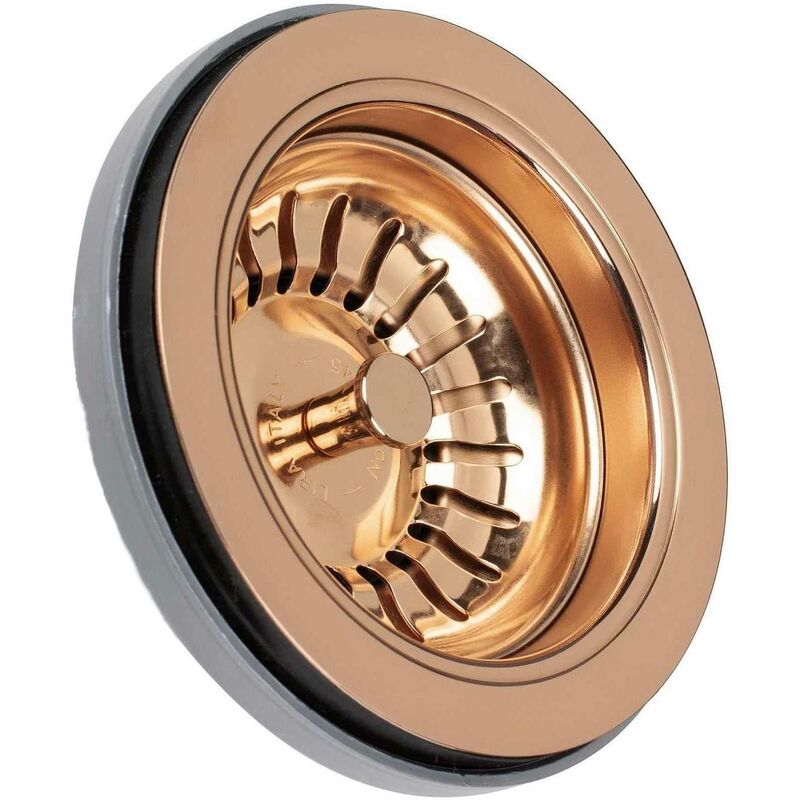 foto del prodotto lira piletta gattinara per lavelli ceramica bronzo lucido