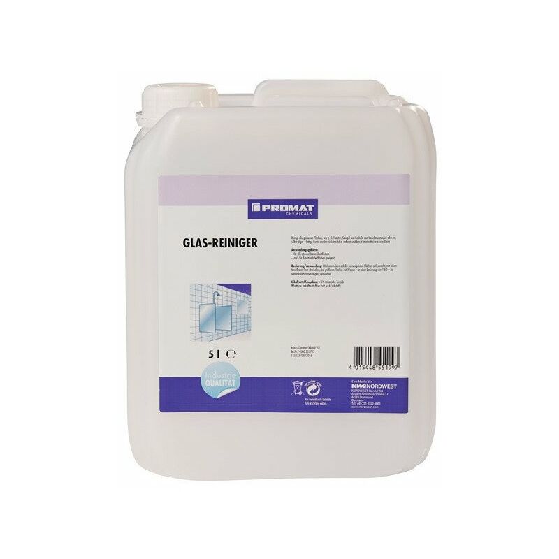 foto del prodotto promat chemicals detergente per vetri tanica da 5 l