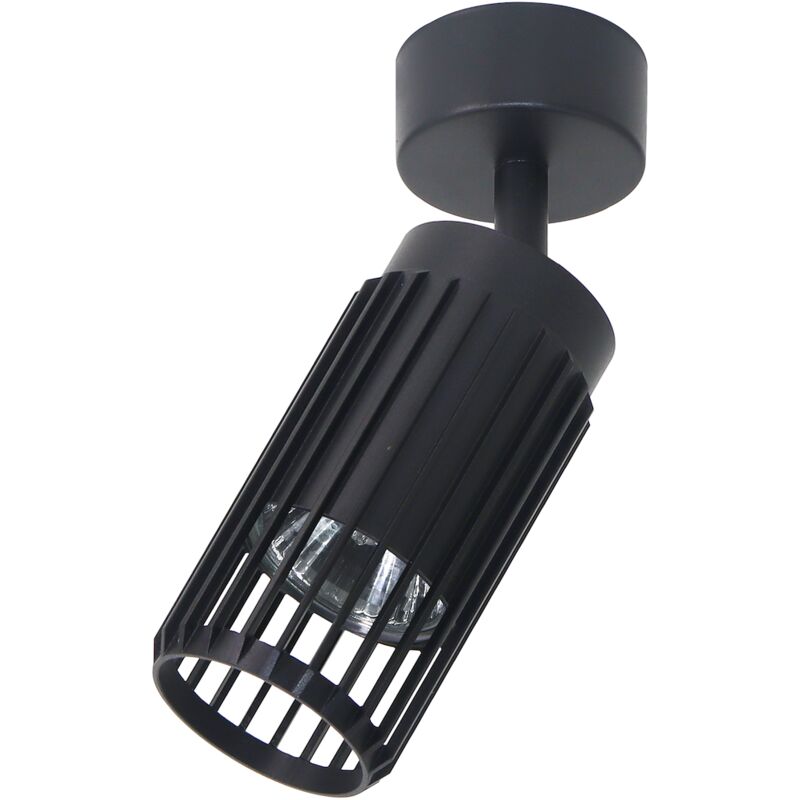 immagine 0 del prodotto spot nero verticale 1xgu10