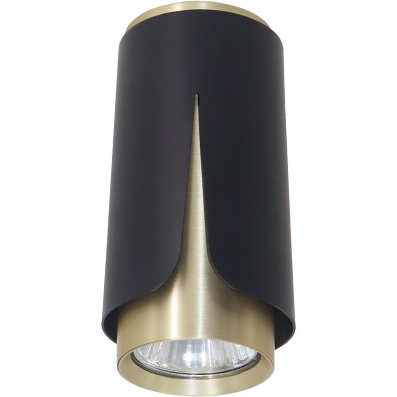 foto del prodotto faretto da incasso flower black gold 1xgu10