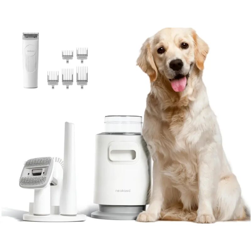 foto del prodotto neakasa p0 pro tosatrice per animali domestici con aspirazione a vuoto