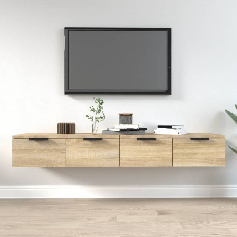 foto del prodotto furniture limited mobili pensili 2 pz rovere sonoma 68x30x20 cm