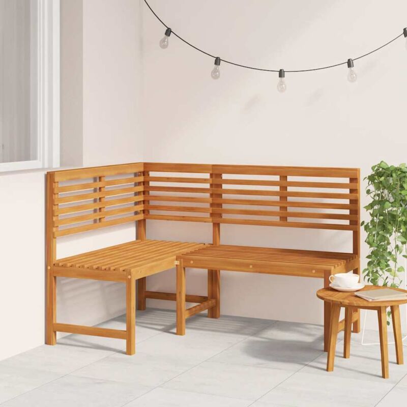 foto del prodotto furniture limited panca da giardino ad angolo 140 cm legno