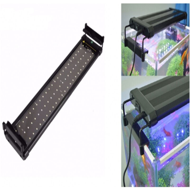 foto del prodotto trade shop traesio lampada 20w luce bianca blu lunare plafoniera 120 150cm acquario bordo vasca 