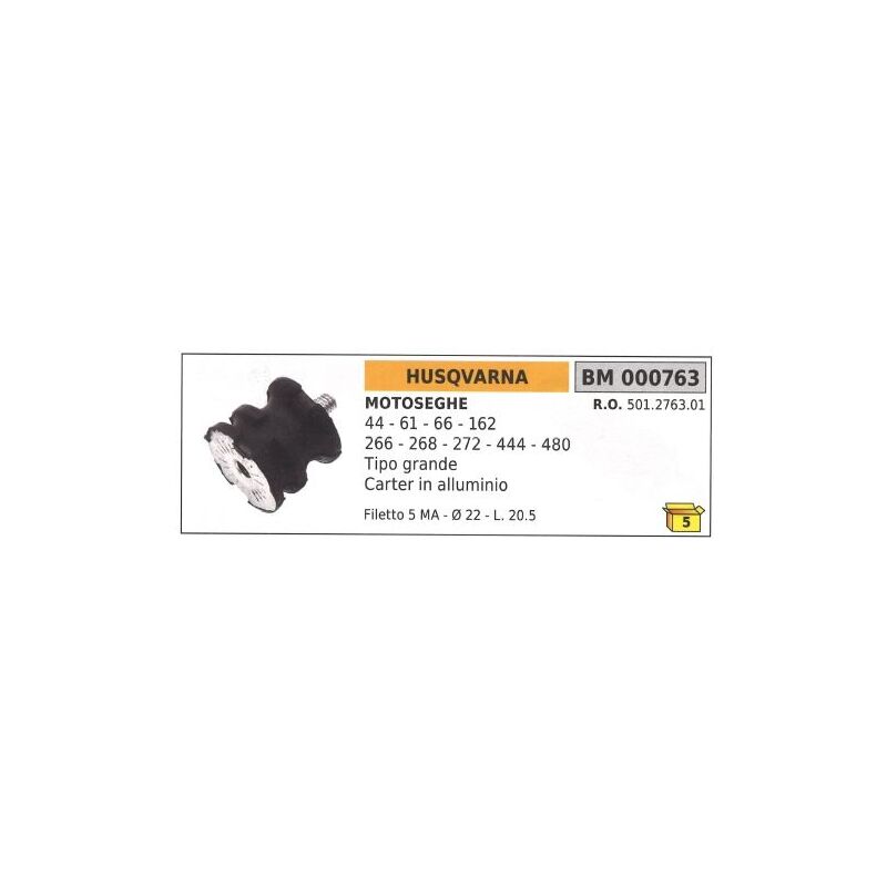 foto del prodotto husqvarna antivibrante motosega 47 61 66 162 266 268 272 444 480 501276301