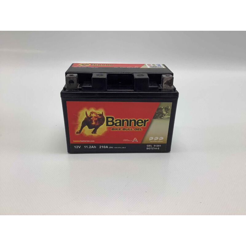 foto del prodotto batteria trattorino tagliaerba rasaerba banner bike bull gel 12v 11ah gel51201 mtd