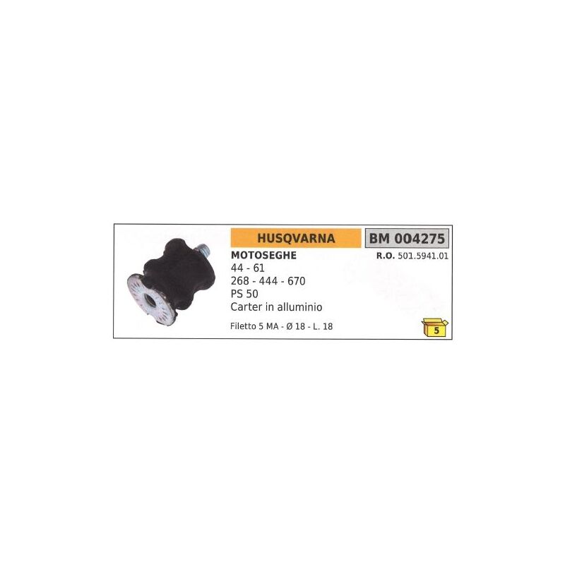 foto del prodotto antivibrante husqvarna motosega 44 61 268 444 670 ps 50 501594101