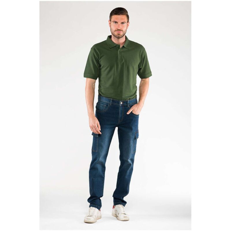 foto del prodotto jeans rodeo multitasche blu tg. m