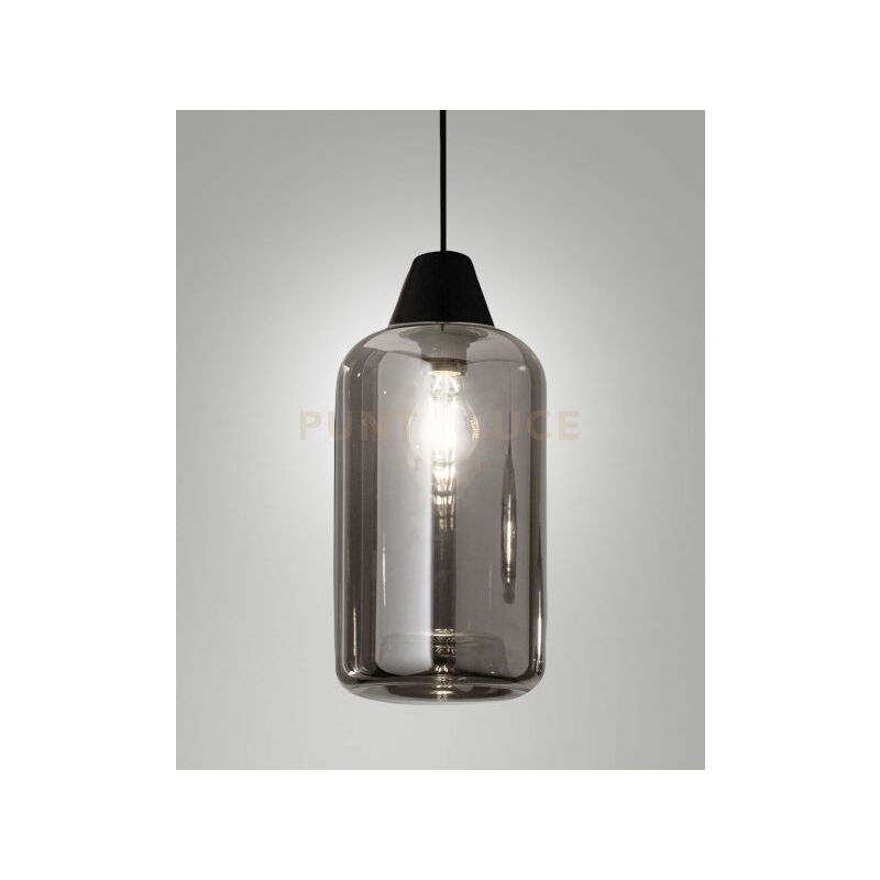 foto del prodotto edison 3491 50 126 vetro fume completo di cavo x kit luci d.18x31cm