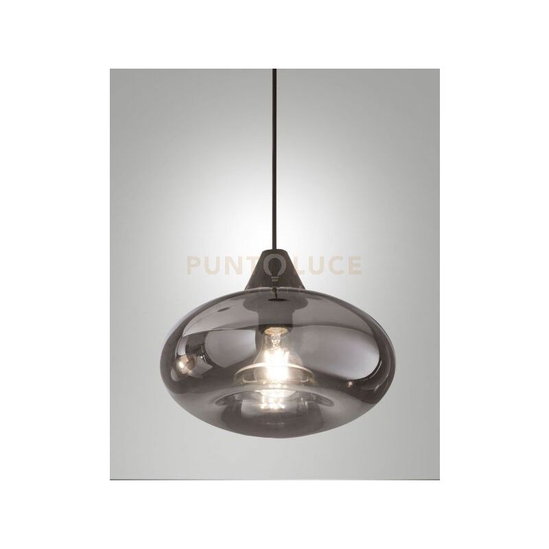 foto del prodotto 3489 50 126 edison vetro fume completo di cavo x kit luci d.27cm h14cm