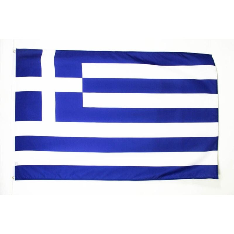 foto del prodotto bandiera grecia 150x90cm bandiera greca 90 x 150 cm az flag