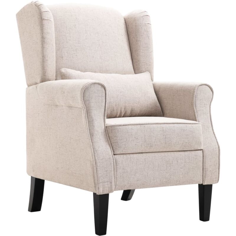 foto del prodotto prolenta premium furniture limited poltrona beige in tessuto