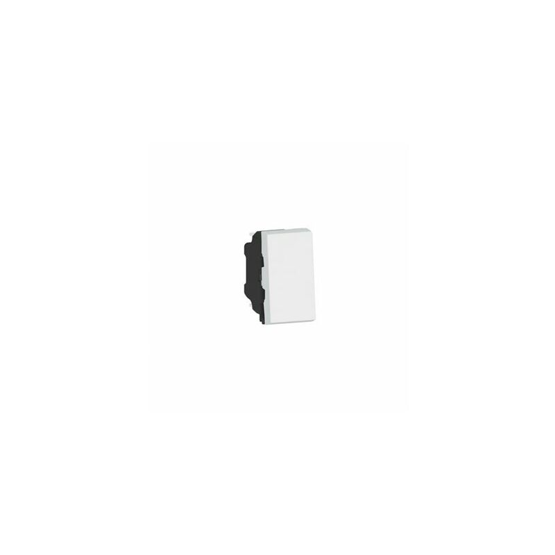 immagine 0 del prodotto edm interruttore mosaico easyled 10 ax 250v 1 modulo, bianco