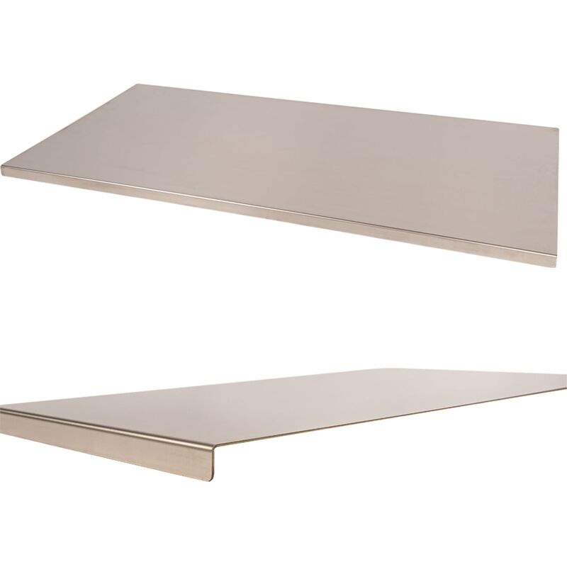 foto del prodotto giordanoshop tagliere spianatoia per alimenti professionale 120x50 aisi 304