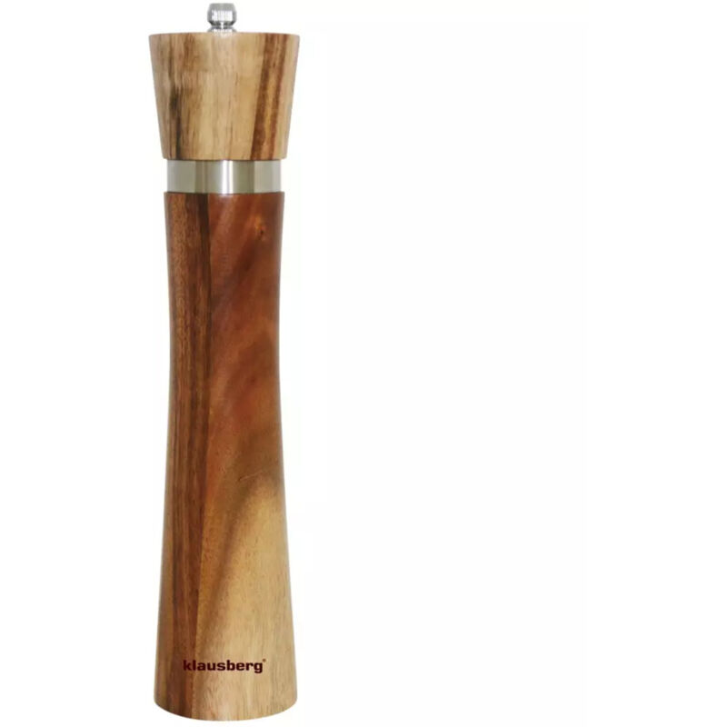 foto del prodotto macina sale al pepe di acacia 25cm klausberg kb 7592