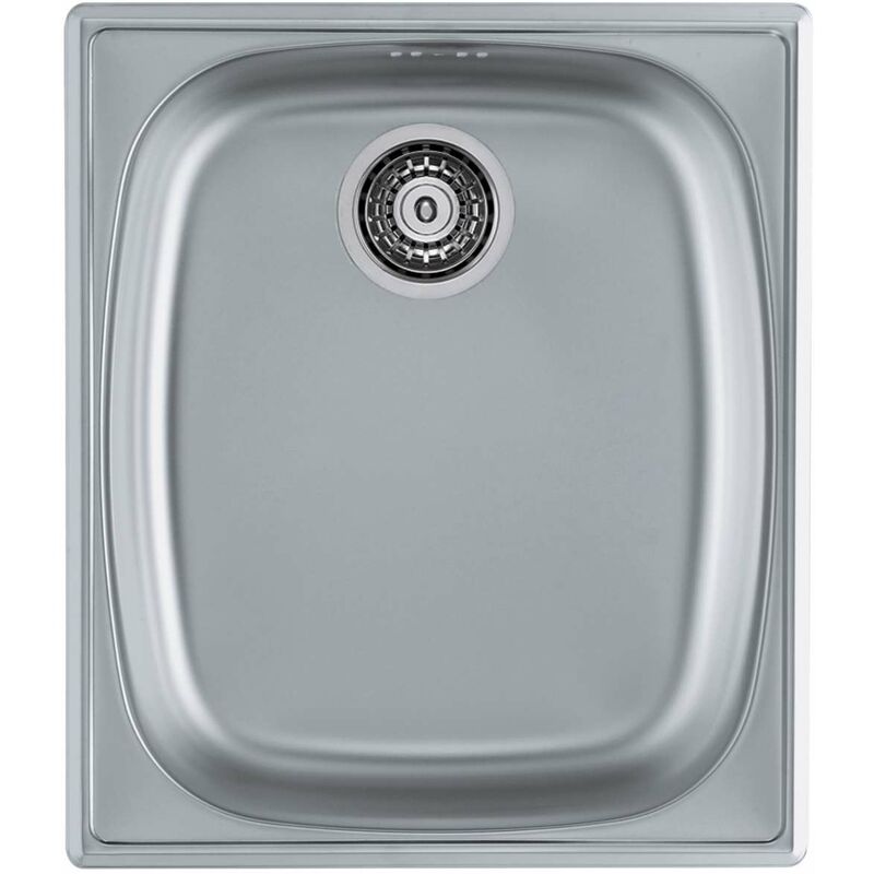 foto del prodotto basic lavello 38x44 cm, scarico 9 cm, acciaio inox 1082195 alveus