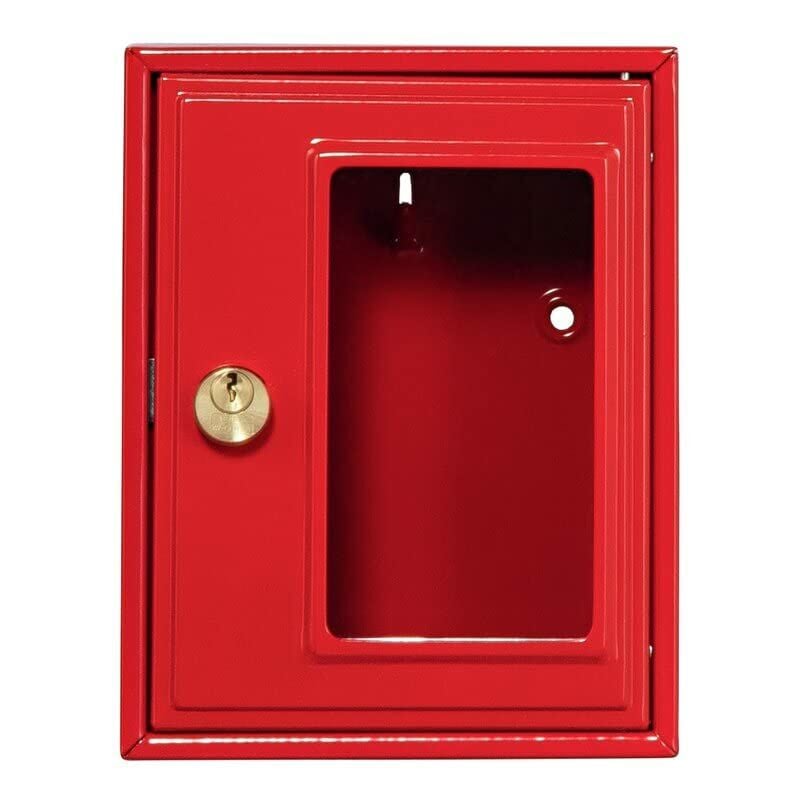 foto del prodotto burg w chter 6161 armadietto con chiave di emergenza con martello, rosso