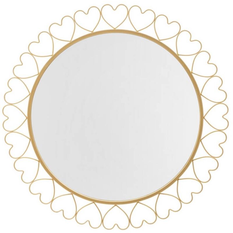 foto del prodotto specchio cuori diam 80 cm hearts