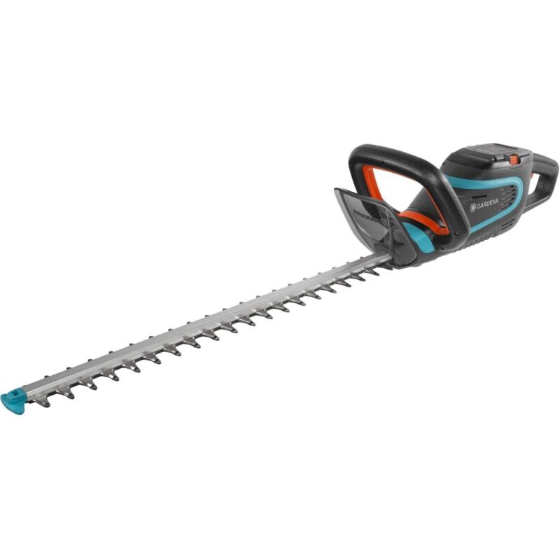 foto del prodotto tagliasiepi a batteria gardena powercut li 40 60 lama 60 cm, impugnatura ergonomica, protezione antiurto, senza batteria e caricabatteria 9860 55 