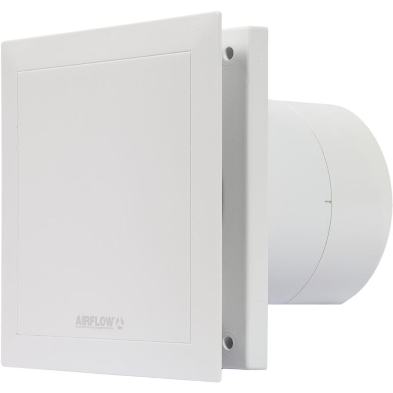 immagine 0 del prodotto airflow qt120b aspiratore bagno base 120mm 5 condotto, made in germany, 2 velocit , silenzioso 32 db a , efficiente 10 13w, fino a 47 l s,