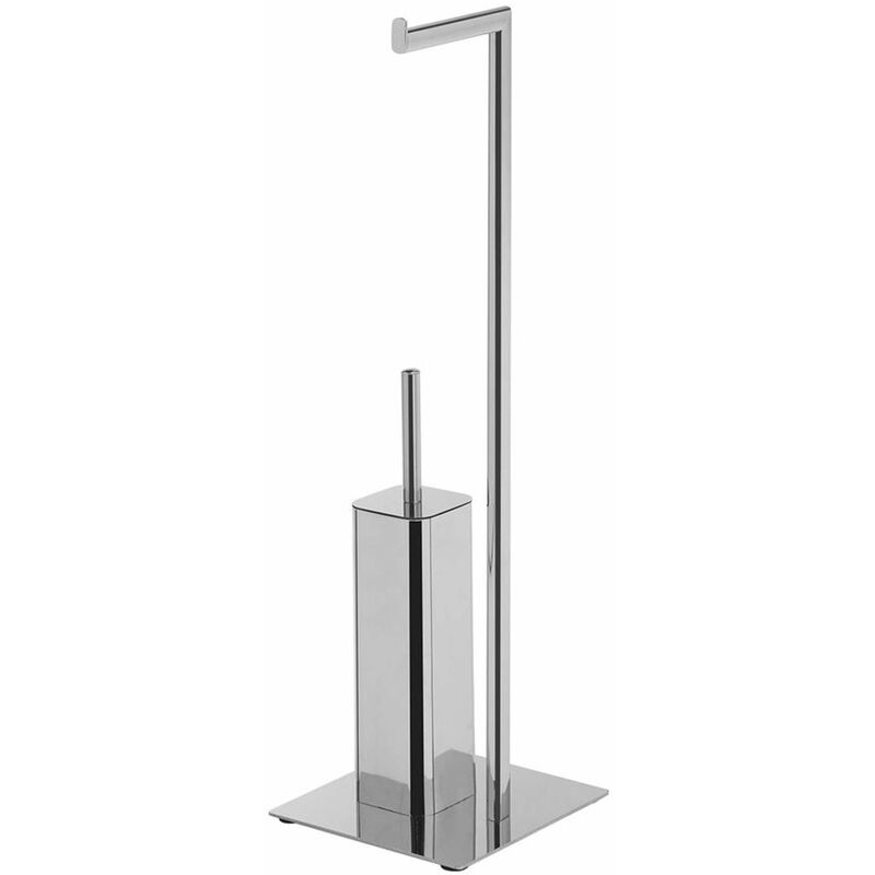 immagine 0 del prodotto gedy sapho accessori bagno portarotolo e scopino wc, cromo 133213