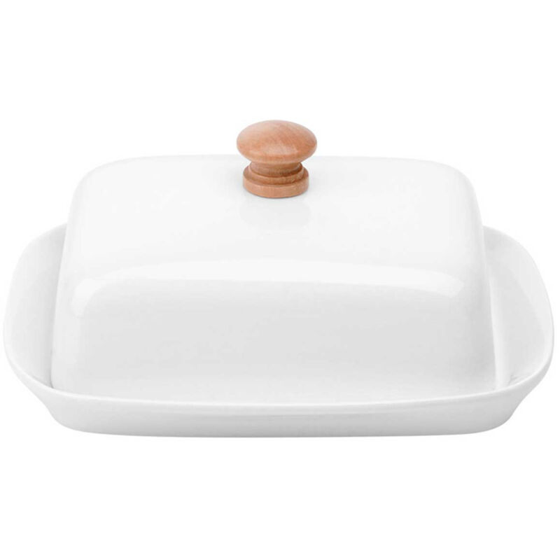 foto del prodotto burriera burriera ceramica bianca 139678