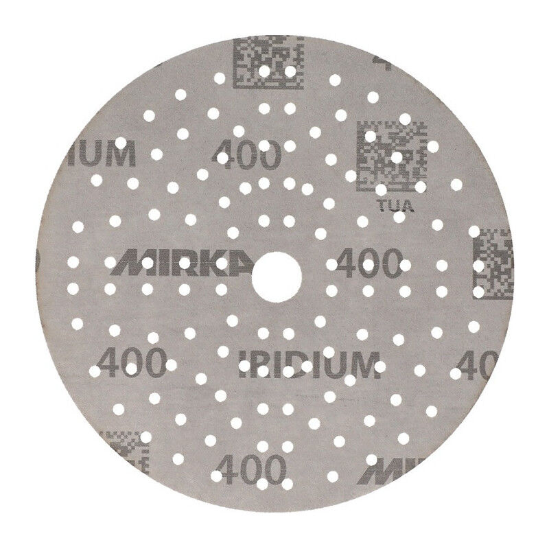 foto del prodotto disco adesivo iridium grip 121l 150mm k.400 f.ho metallo lacca co. per 100 