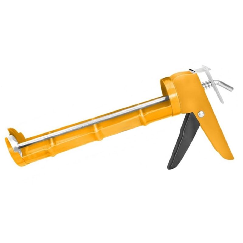 foto del prodotto kippen 3024s pistola per cartucce di silicone in lamiera pesante. dimensioni 230x55 mm