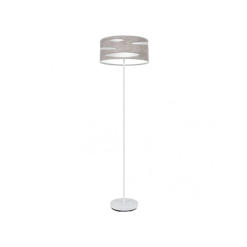 foto del prodotto fabrilamp odra 1xe27 bianco grigio cemento 165x40x40 cm mark