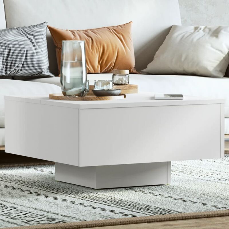 foto del prodotto furniture limited tavolino da salotto bianco 60x60x31,5 cm in