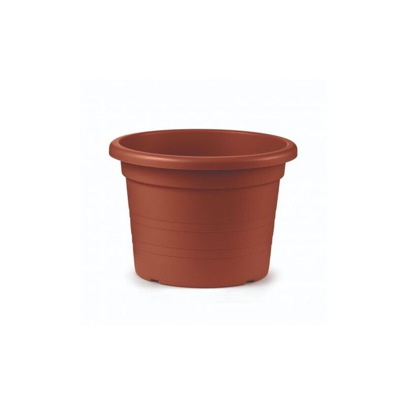 foto del prodotto tuscania vaso cilindro, 20xh.14 cm, colore terracotta