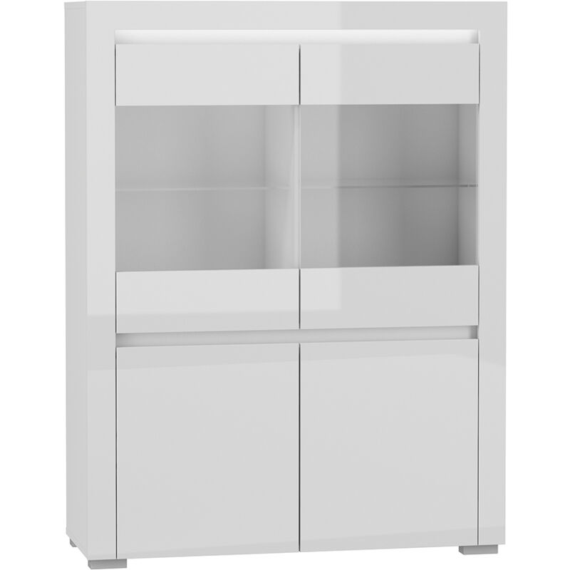 foto del prodotto petits meubles credenza 4 ante kasla bianco 139cm