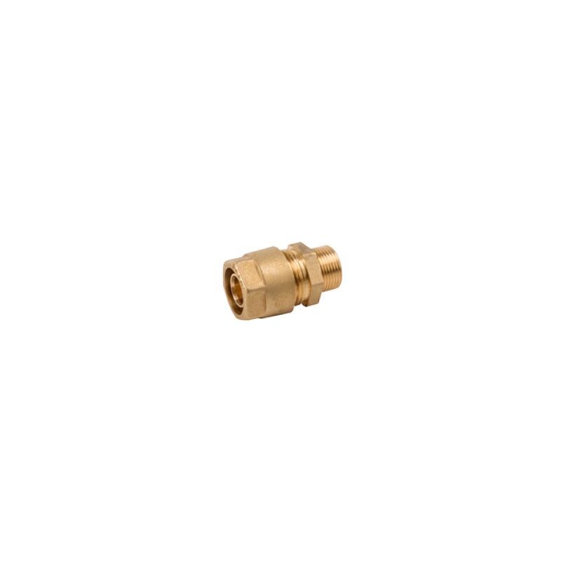 immagine 0 del prodotto raccordo diritto maschio 14x2 x 1 2 pexal twist con portagomma separabile vs0100603