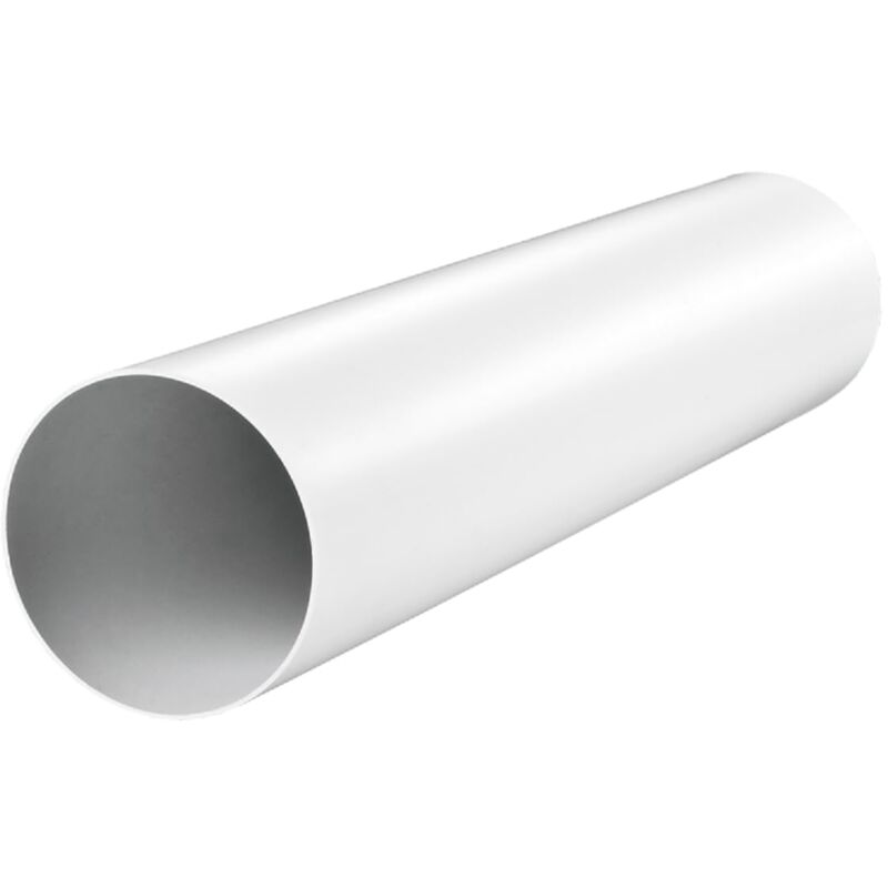 foto del prodotto vents tubo di ventilazione rotondo in pvc, diametro 100 125 150 mm, lunghezza 0,5 1,5 m, tubo di ventilazione, condotto di ventilazione,