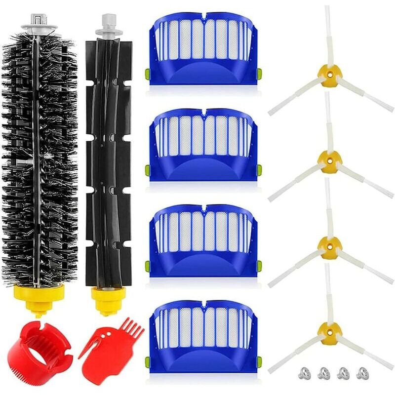 foto del prodotto dpzo kit di accessori di ricambio per irobot roomba serie 600 parti di ricambio per roomba 600 610 614 620 625 630 635 640 645 650 655 660 665 670