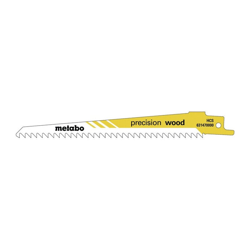 foto del prodotto metabo lames de scie alternative professionnelle l.240mm paisseur 1,5mm pas de dent 8,5mm hcs 3tpi