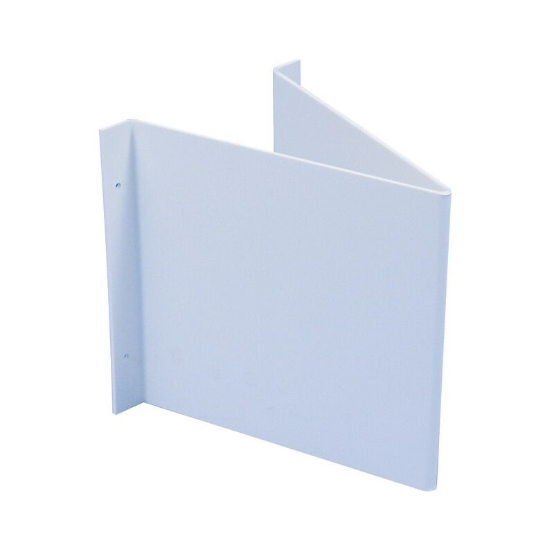 foto del prodotto panneau d angle l148xl148mm vierge blanc pour panneaux en aluminium ku.