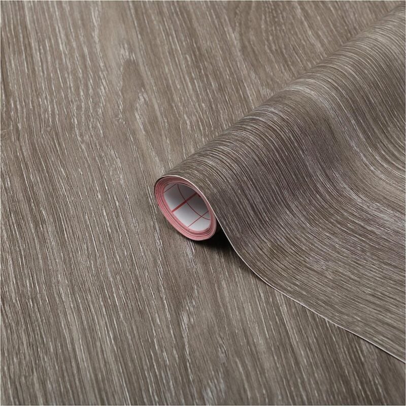 foto del prodotto d c fix pellicola adesiva per mobili sheffield oak grigio perle legno pvc plastica vinile impermeabile decorativa per cucina, armadio, porta carta