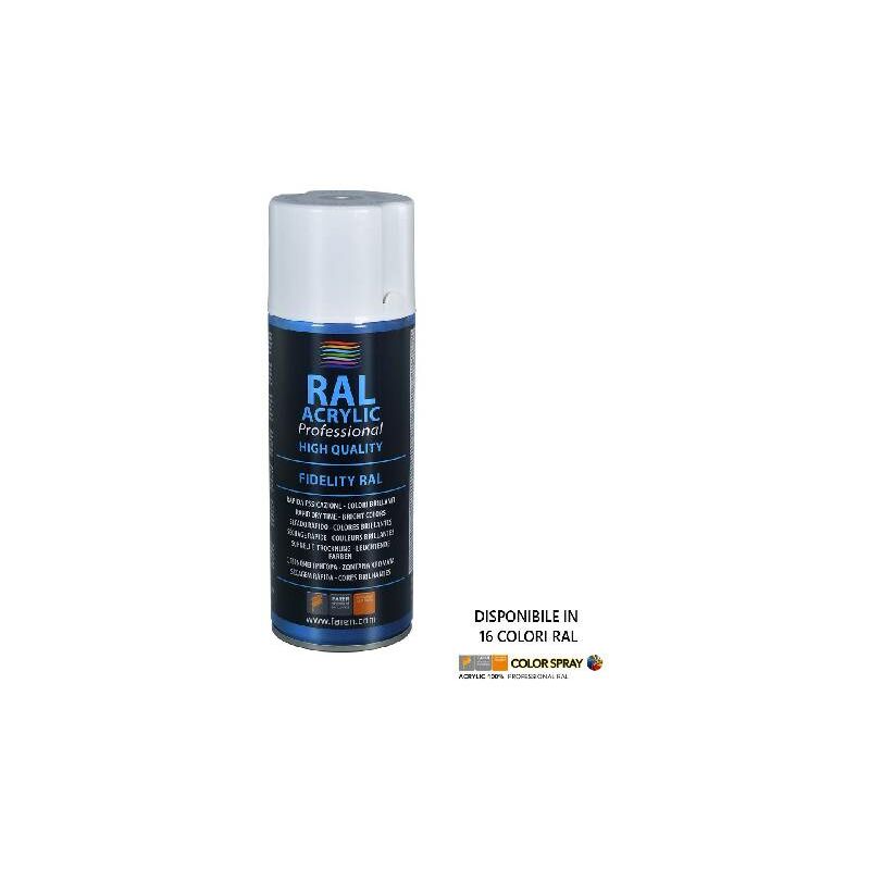 foto del prodotto vernice acrilica spray misura ral9005 nero opaco