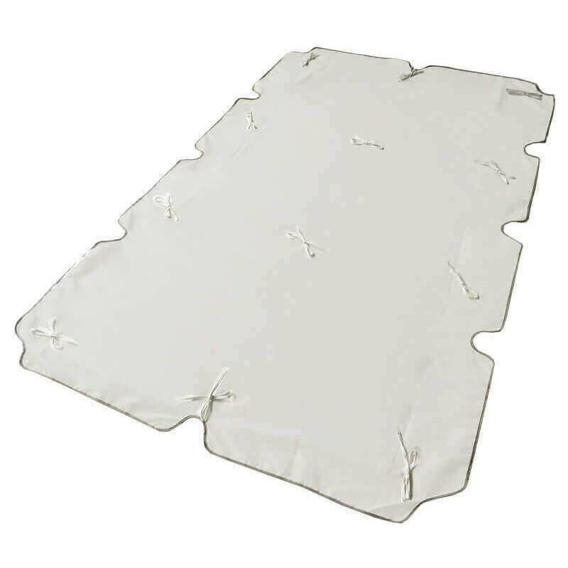 foto del prodotto telo di ricambio per dondolo da giardino 3 posti in poliestere idrorepellente 200x112x1h cm beige
