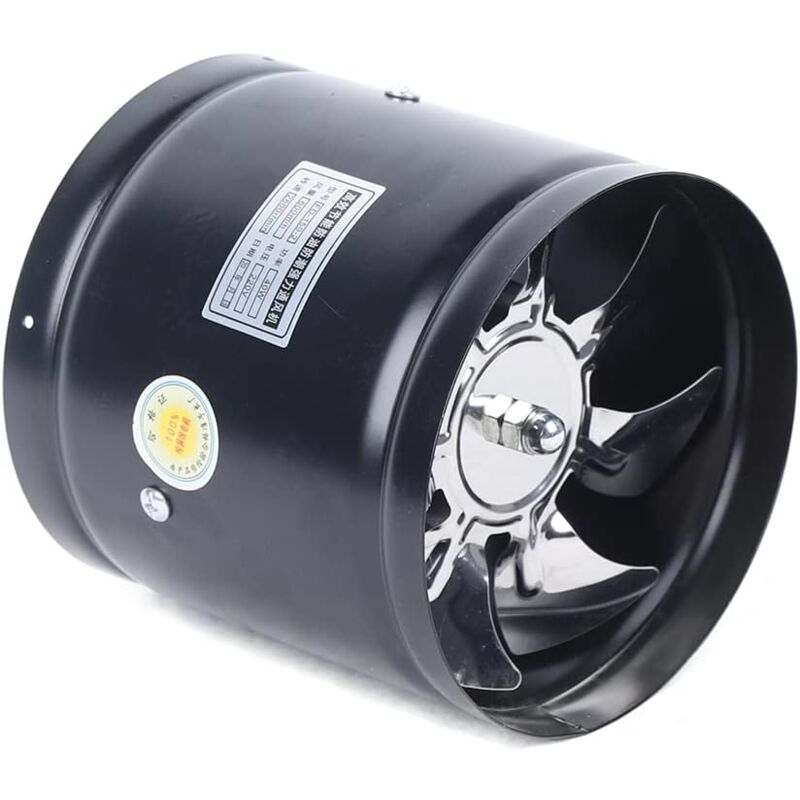 foto del prodotto ventilatore a tubo assiale, ventilatore a canale in metallo, ventola di scarico, 150 mm, 500 m h, per cucina, soggiorno, fabbrica hotel