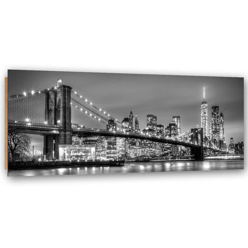 foto del prodotto gbshop quadro deco panel, ponte di brooklyn 150x50
